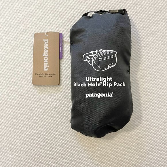 NWT Patagonia Ultralight Black Hole® Mini Hip Pack 1L EDC Sling Waist Bag FGrey - Picture 3 of 3